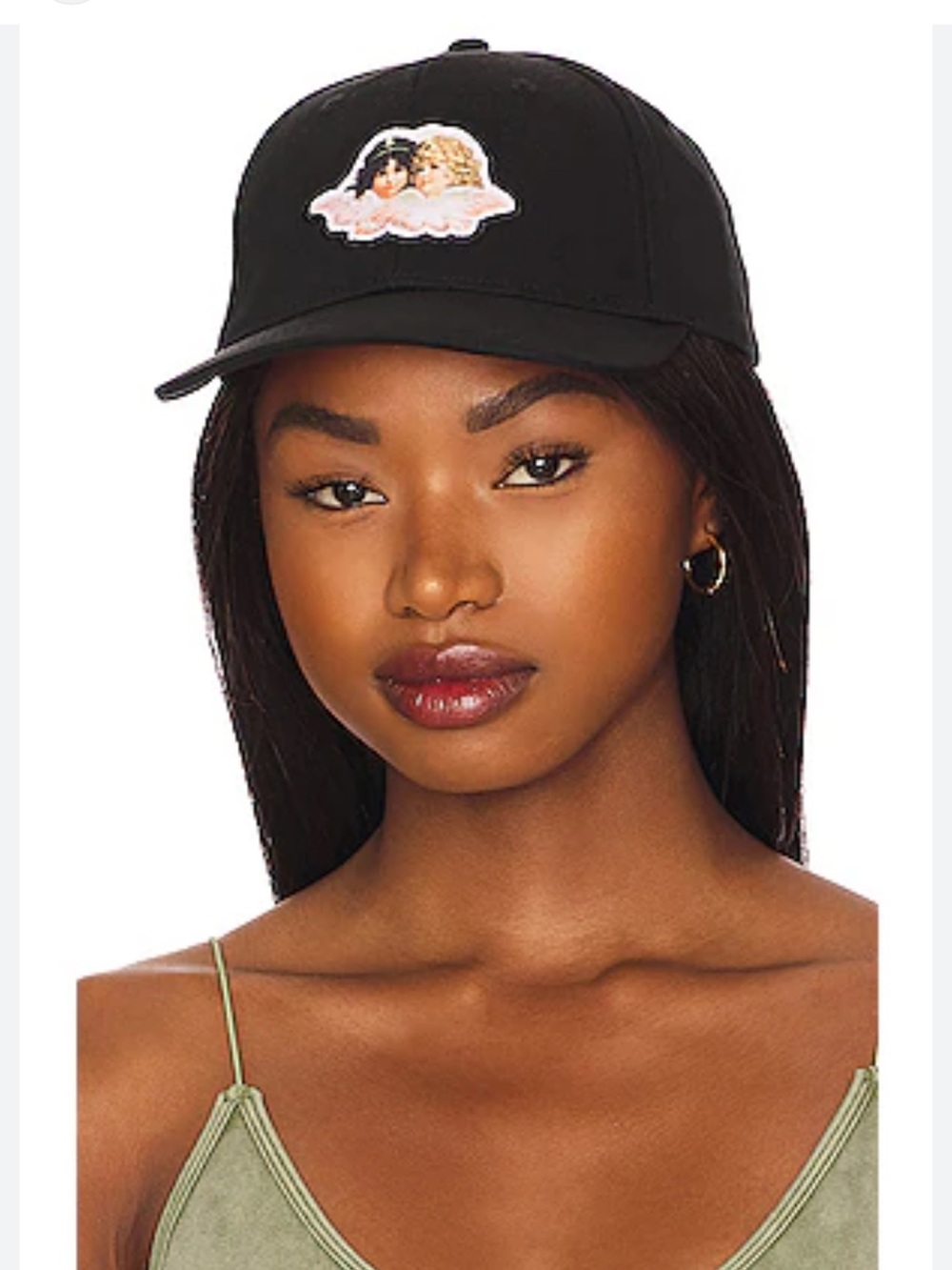 FIORUCCI Icon Angeles Cap in Black